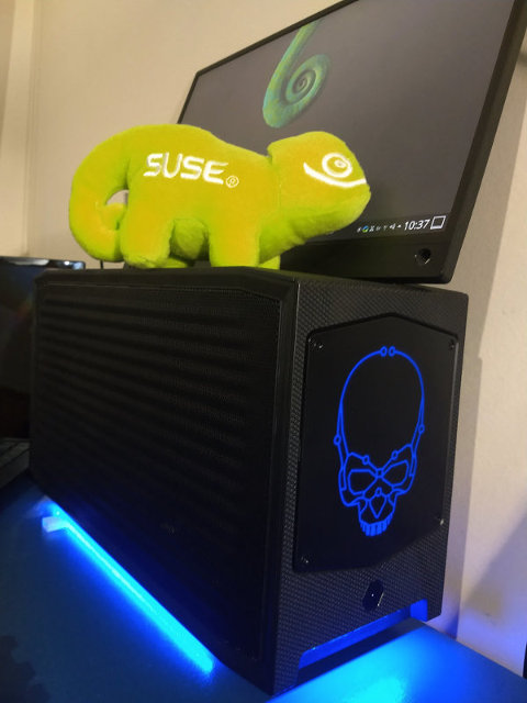 GNA 和 Beast Canyon NUC11 与 openSUSE 的兼容性