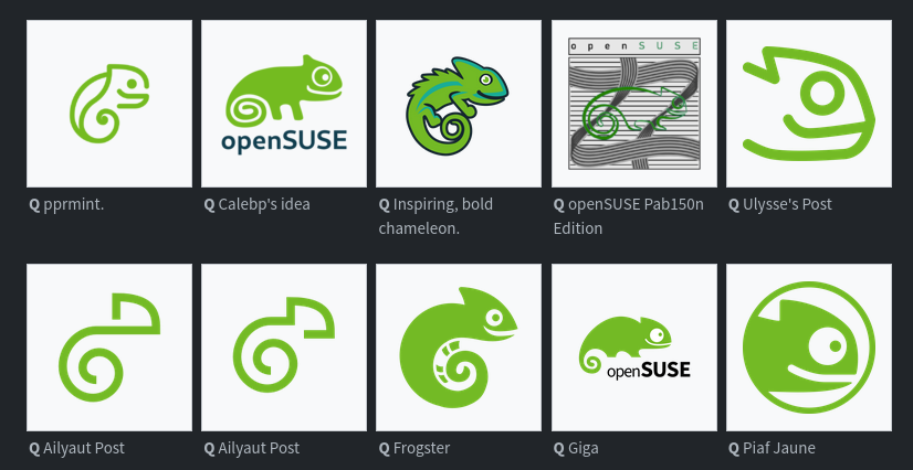 openSUSE 新面貌的评选正在进行中