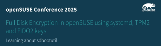 在 openSUSE 中借助全磁盘加密防范恶意设备